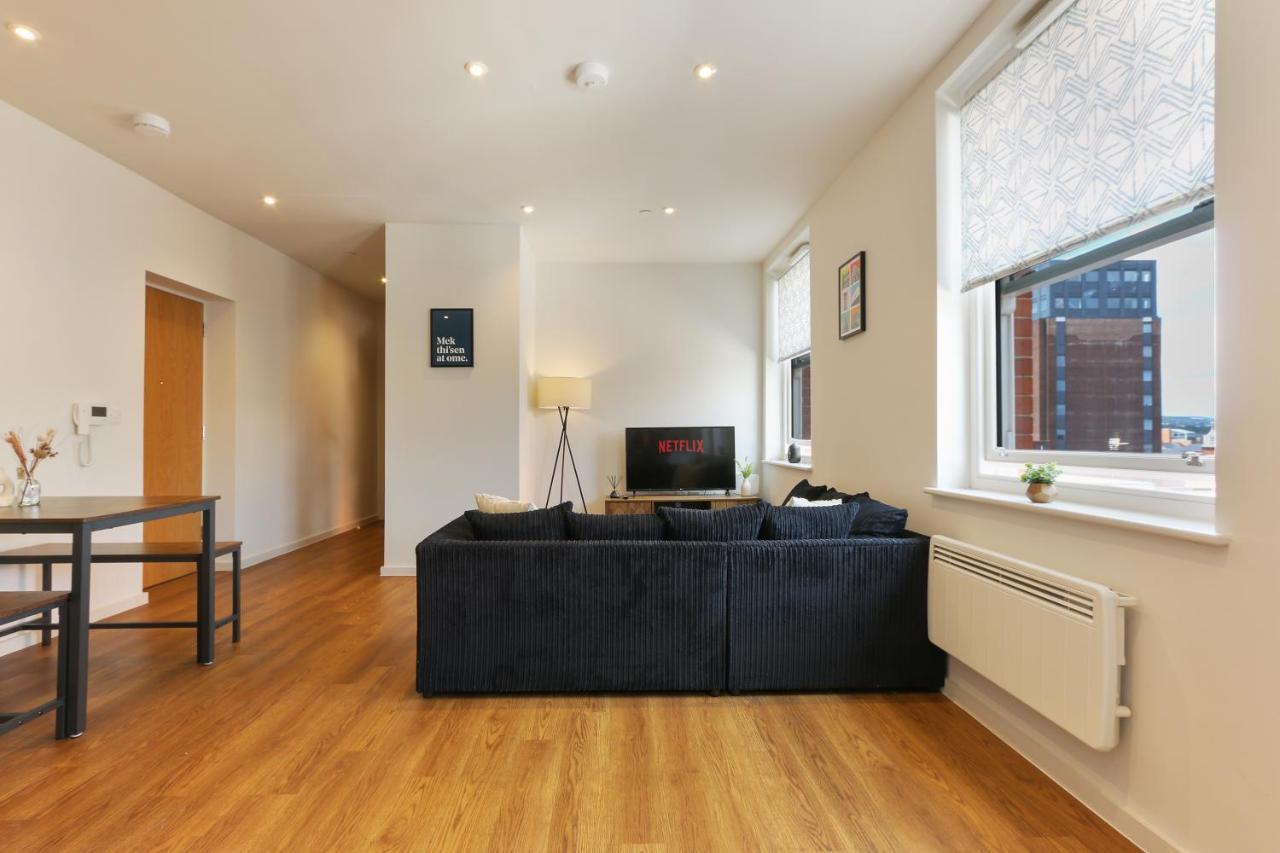 Modern 2-Bed Apartment, Free Parking, City Centre, Netflix & Pet Friendly - Hosted By Stay Host Save Шеффілд Екстер'єр фото