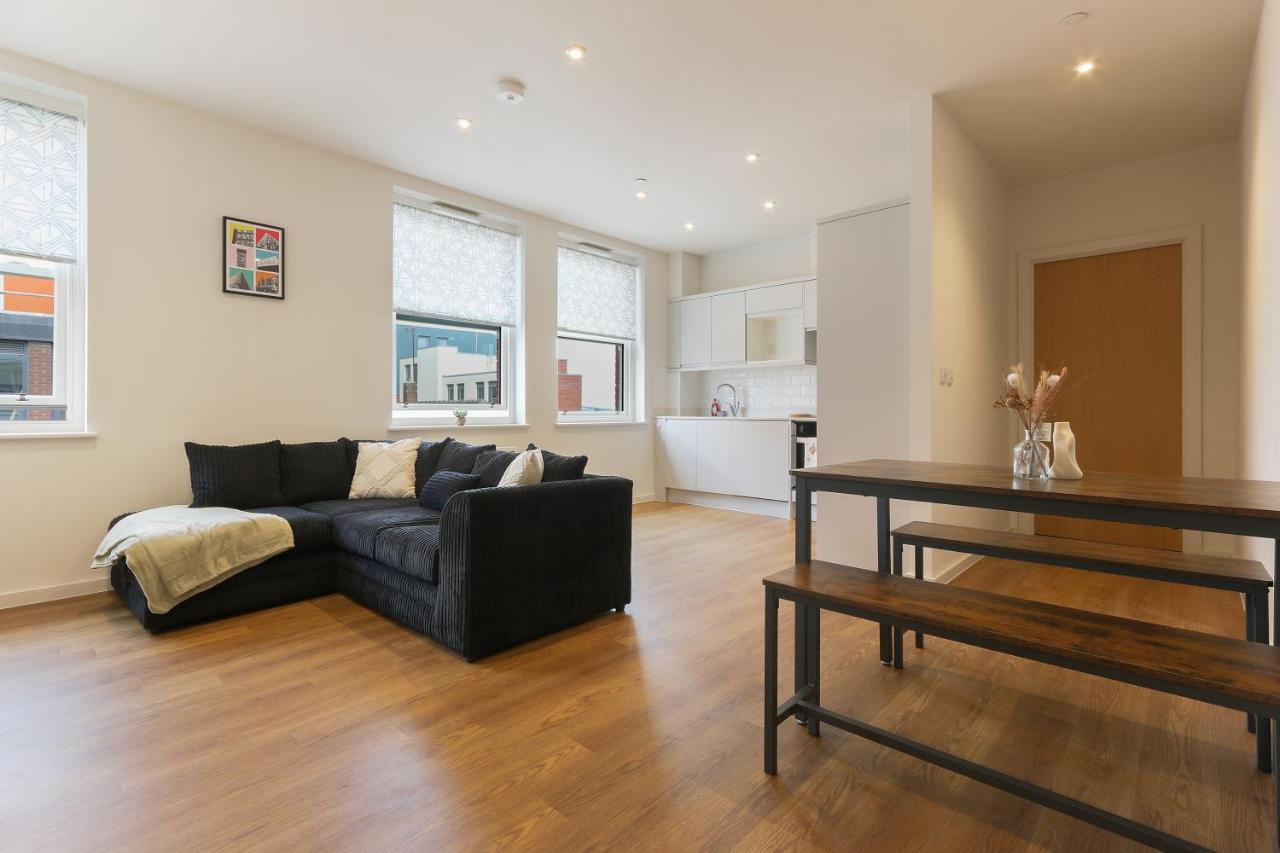 Modern 2-Bed Apartment, Free Parking, City Centre, Netflix & Pet Friendly - Hosted By Stay Host Save Шеффілд Екстер'єр фото